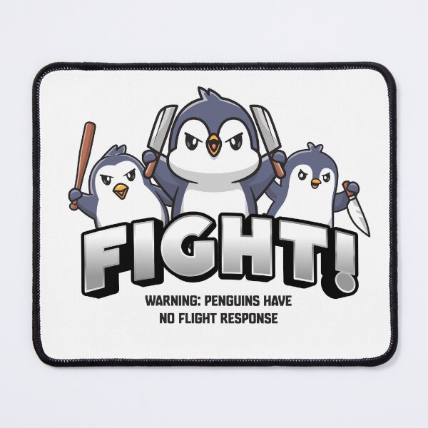 Item preview, Penguins don't have a flight response (on light colors) designed and sold by messy-nessie.