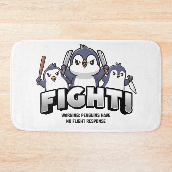 Item preview, Penguins don't have a flight response (on light colors) designed and sold by messy-nessie.