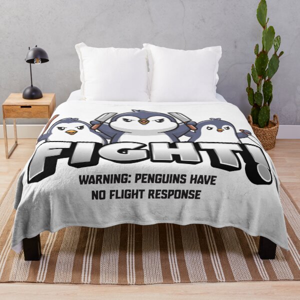 Item preview, Penguins don't have a flight response (on light colors) designed and sold by messy-nessie.