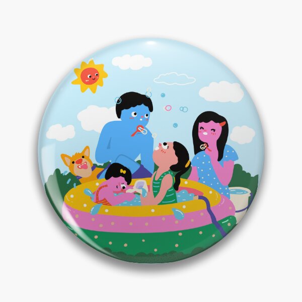 Item preview, FILIPINO FAMILY SWIMMING POOL TABO SHOWER CURTAIN designed and sold by aydapadi.