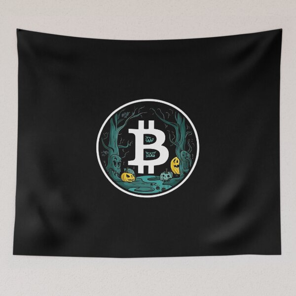 Item preview, Clean Bitcoin Line Art Crypto Minimalist Streetwear Style designed and sold by RadDeck.