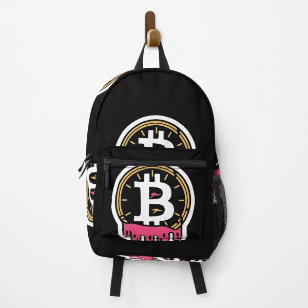 Artikelvorschau, Moderner Bitcoin Streetwear Minimal Look für Krypto-Fans entworfen und verkauft von RadDeck.