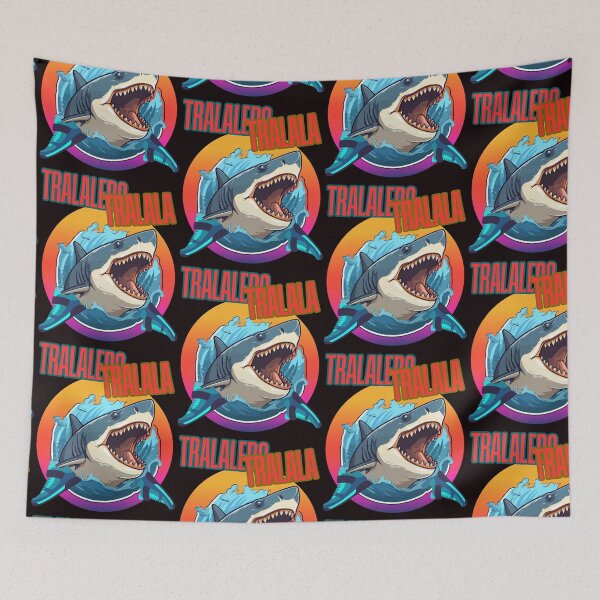 Item preview, Tralalero tralala funny design shark meme designed and sold by Agu210.
