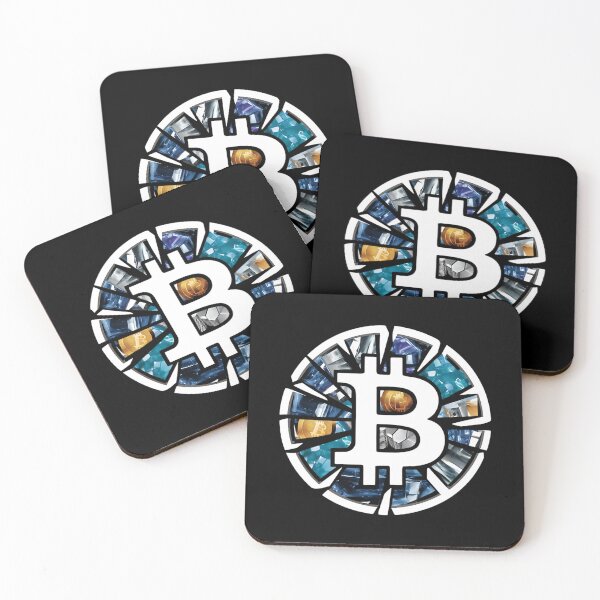 Item preview, BTC Minimal Logo Tee Perfect for Crypto Enthusiasts designed and sold by RadDeck.