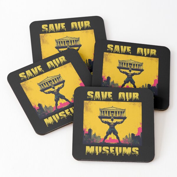 Item preview, Save Our Museums designed and sold by ArtShare.