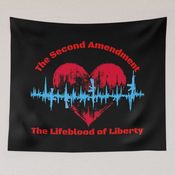 Item preview, The Second Amendment: The Lifeblood of Liberty designed and sold by jglobal360.