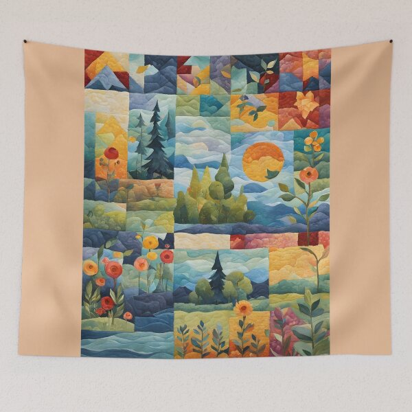 Item preview, Nature Theme Patchwork Lovers - Patchwork Lovers designed and sold by Wiss2Arts.