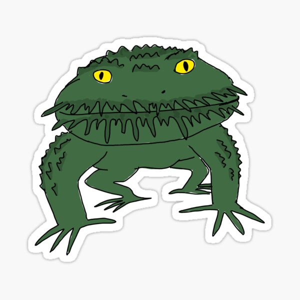 Big Bad Beelzebufo Sticker