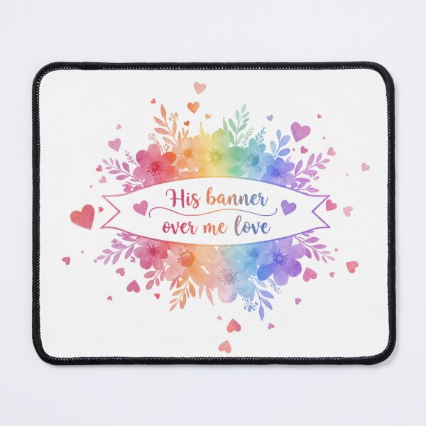 Item preview,  His Banner Over Me Love designed and sold by Faithloveshop.