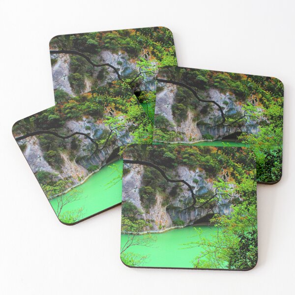 Item preview, View from Gola del Furlo with Candigliano river and foliage designed and sold by Kristina Drozd.