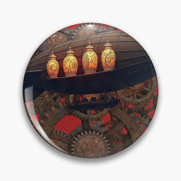 Item preview, Nefertiti aboard the ether, Canopic Airship. designed and sold by VidyoeDesigns67.