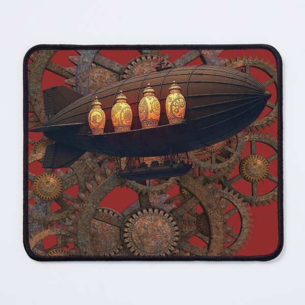 Item preview, Nefertiti aboard the ether, Canopic Airship. designed and sold by VidyoeDesigns67.