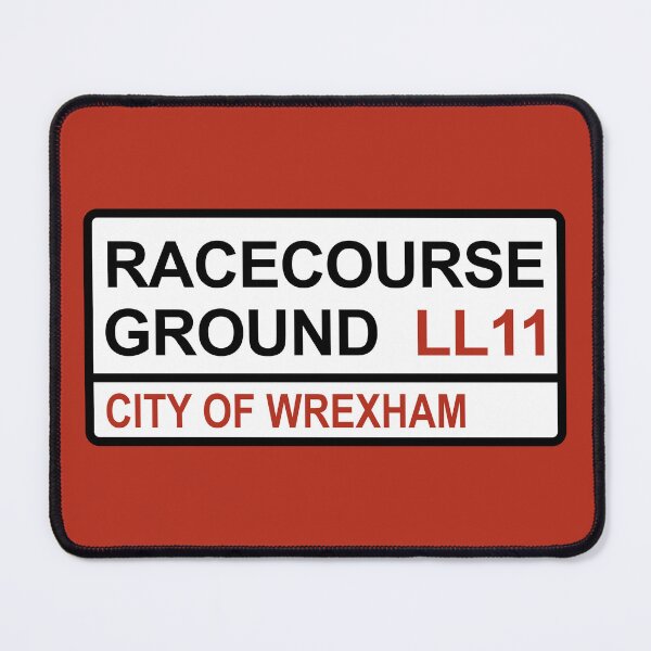 Item preview, Wrexham Racecourse Ground Iconic Street Sign designed and sold by DelfDesign.