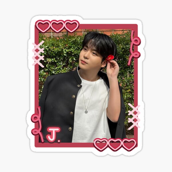 Jongho cute toploader deco photocard Sticker