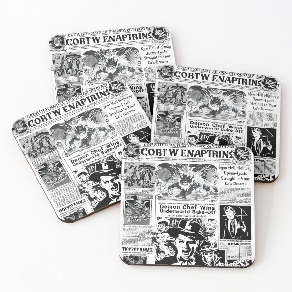 Item preview, news from hell designed and sold by aliraweb.