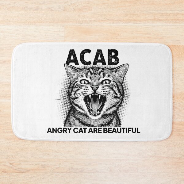 Item preview, ACAB: Angry Cat Are Beautiful 3.0 designed and sold by anuggra.