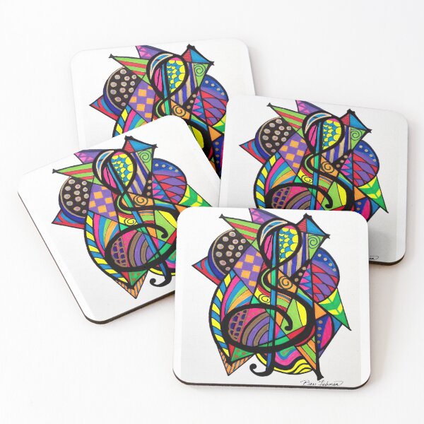 Item preview, Treble Clef Doodle designed and sold by Artworkbybev.