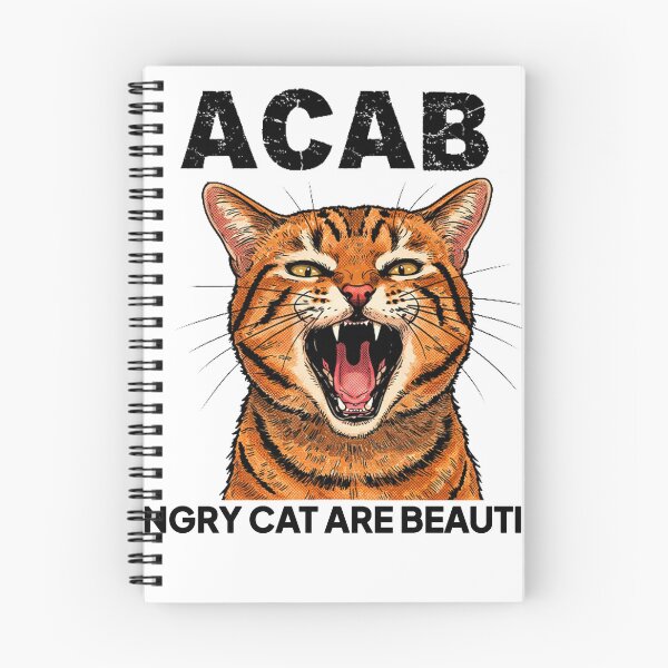Item preview, ACAB: Angry Cat Are Beautiful 2.0 designed and sold by anuggra.