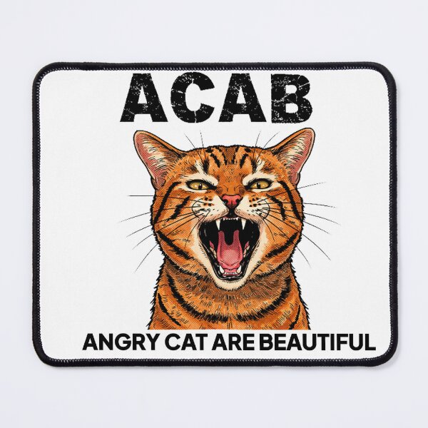 Item preview, ACAB: Angry Cat Are Beautiful 2.0 designed and sold by anuggra.