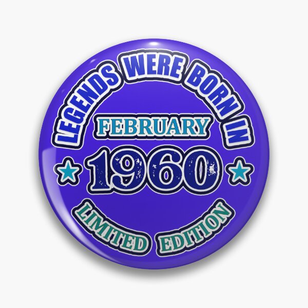 Item preview, BIRTHDAY FEBRUARY 1960 designed and sold by BUCHELI-ART..