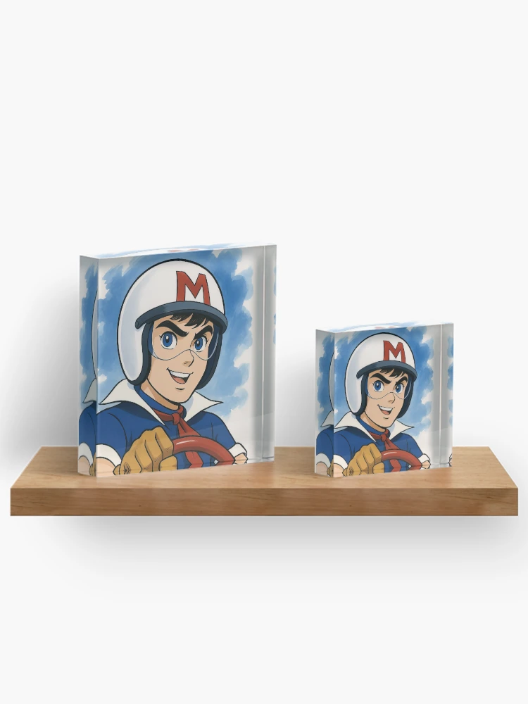Thumbnail 3 of 5, Acrylic Block, Speed Racer designed and sold by Sakuga Drip.