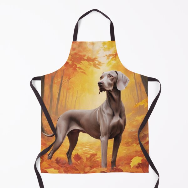 Item preview, Weimaraner Dog In Autumn designed and sold by ChaosReigns91.