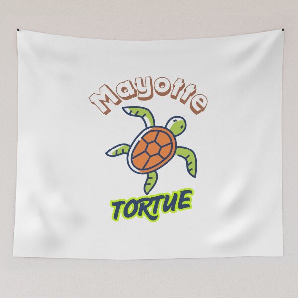 Item preview, Mayotte tropical sea turtle designed and sold by FoxinhoSoumaila.