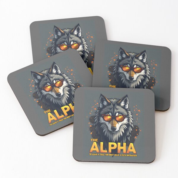 Item preview, The Alpha Wolf Sunglasses T-Shirt - Inspirational Leader Design designed and sold by www.contentcraze.in.