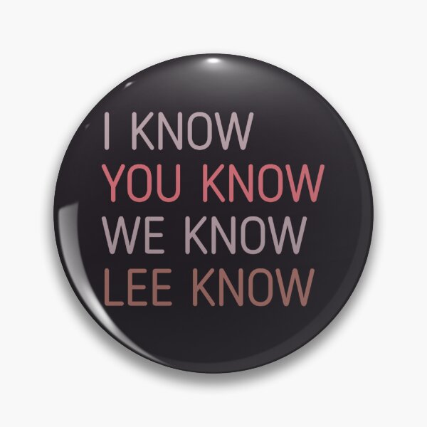 Item preview, I Know You Know We Know Lee Know Pastel designed and sold by Hyunnibear.