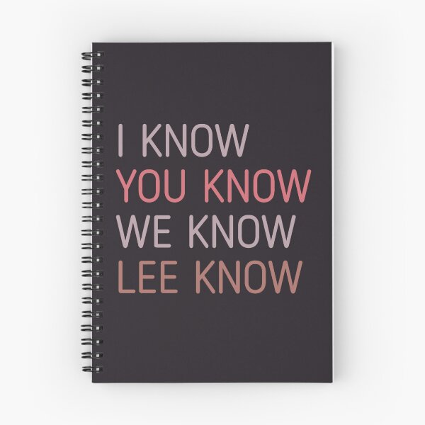 Item preview, I Know You Know We Know Lee Know Pastel designed and sold by Hyunnibear.