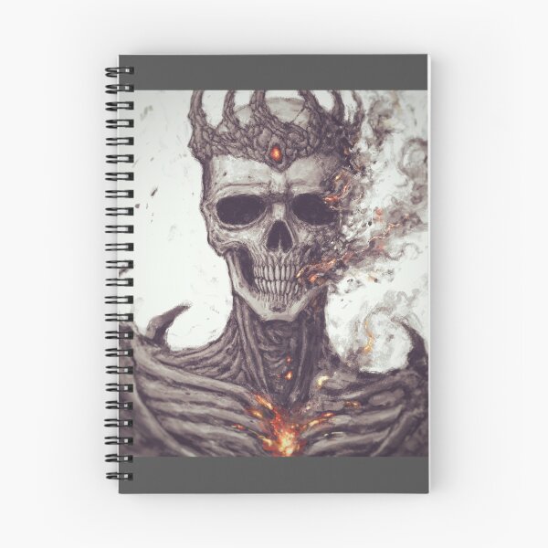 Item preview, Flame skull designed and sold by Qeyra.