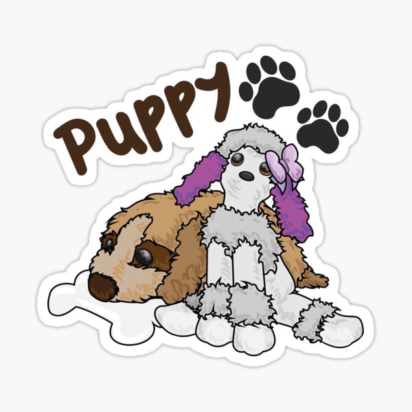 Item preview, Stuffed dogs designed and sold by PlushiSketch.