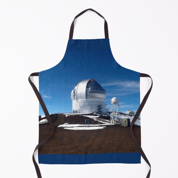 Item preview, Snow-Dusted Site with Observatory Dome on Mauna Kea under Blue Sky designed and sold by Maryna Gumenyuk.