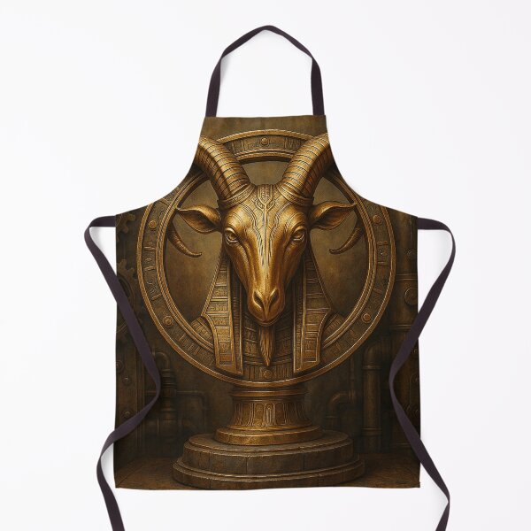 Item preview, Khnum of Steam, Deity of metal and gear. designed and sold by VidyoeDesigns67.
