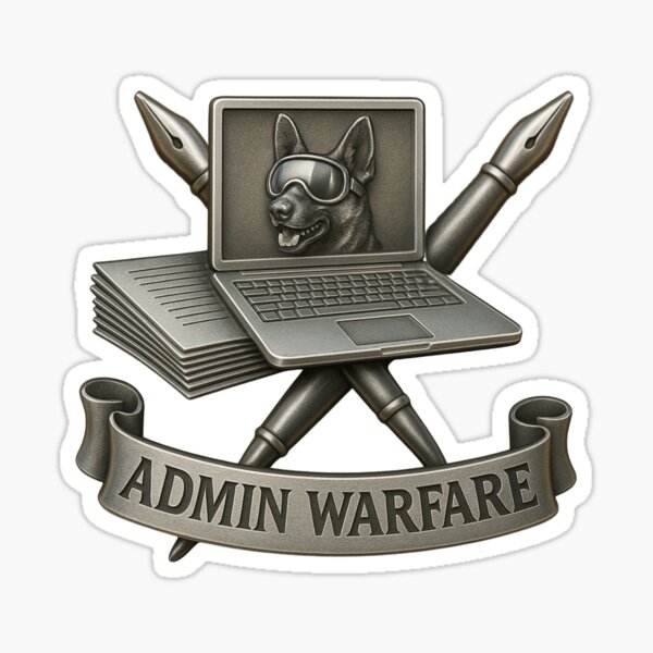 Item preview, Admin Warfare designed and sold by All_Things_Navy.