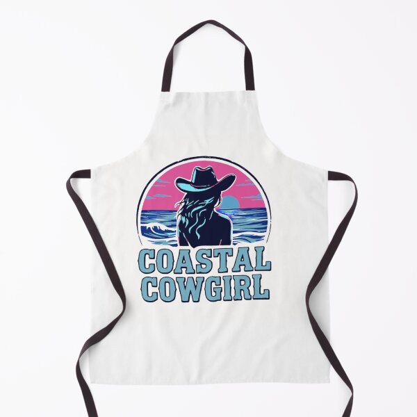 Item preview, Coastal Cowgirl – Retro Sunset Beach Vibes, Trendy Western Aesthetic designed and sold by LuxuryApparels.