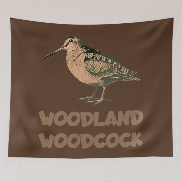 Item preview, Woodland Woodcock – Vintage Game Bird Graphic designed and sold by donwillisjrart.