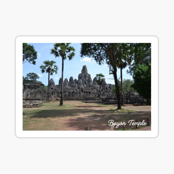 Item preview, Bayon Temple Postcard designed and sold by Linklandiya.