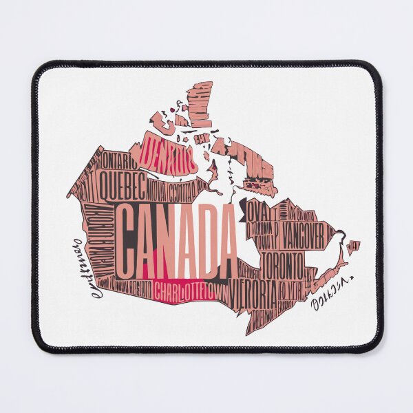 Item preview, Exploring Canada - Map designed and sold by wanderenergi.