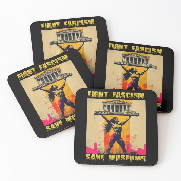 Item preview, Fight Fascism Save Museums designed and sold by ArtShare.