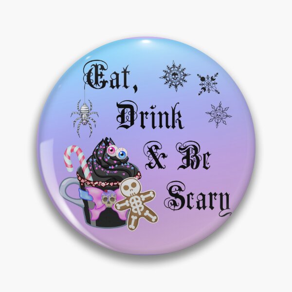 Item preview, Eat, Drink & Be Scary (Hexmas) (2) designed and sold by Miss Lunaria.