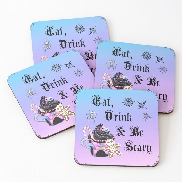 Item preview, Eat, Drink & Be Scary (Hexmas) (2) designed and sold by Miss Lunaria.