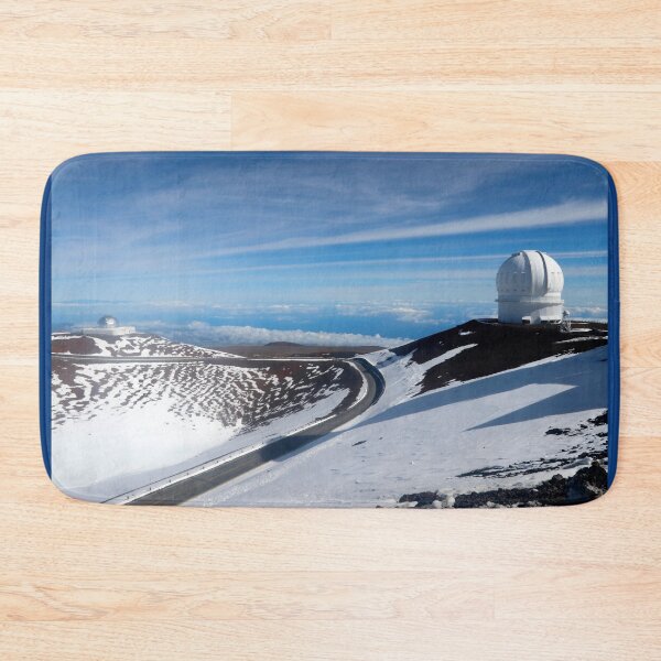 Item preview, Snowy Road to the Summit of Mauna Kea, Hawaii designed and sold by Maryna Gumenyuk.