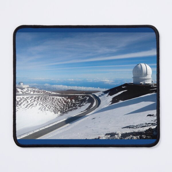 Item preview, Snowy Road to the Summit of Mauna Kea, Hawaii designed and sold by Maryna Gumenyuk.