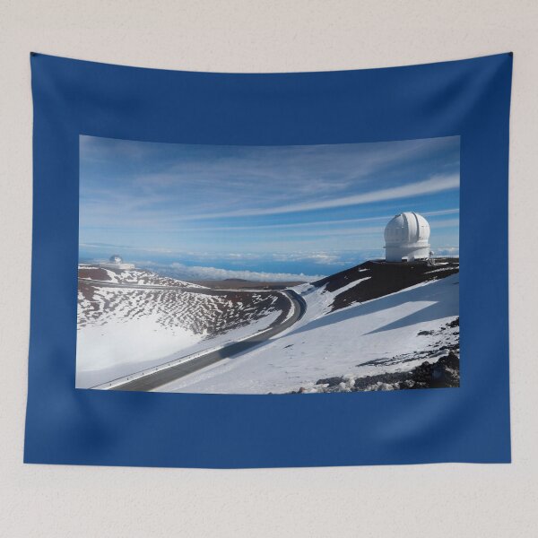 Item preview, Snowy Road to the Summit of Mauna Kea, Hawaii designed and sold by Maryna Gumenyuk.
