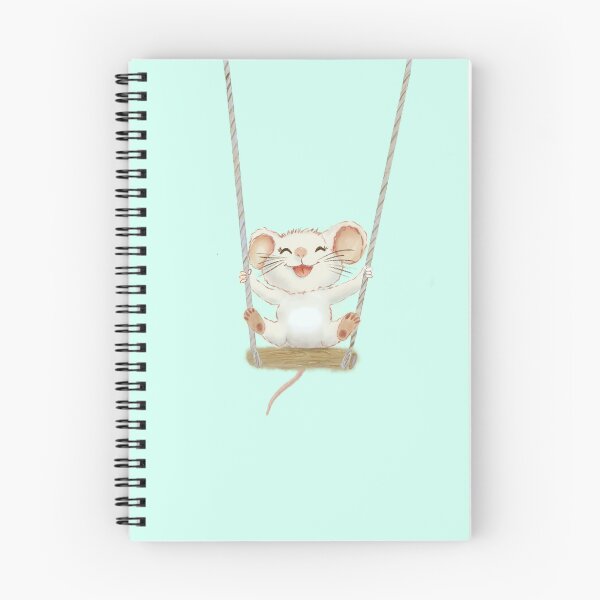 Item preview, cute happy mouse designed and sold by DESAMI ART by Irina Kay.