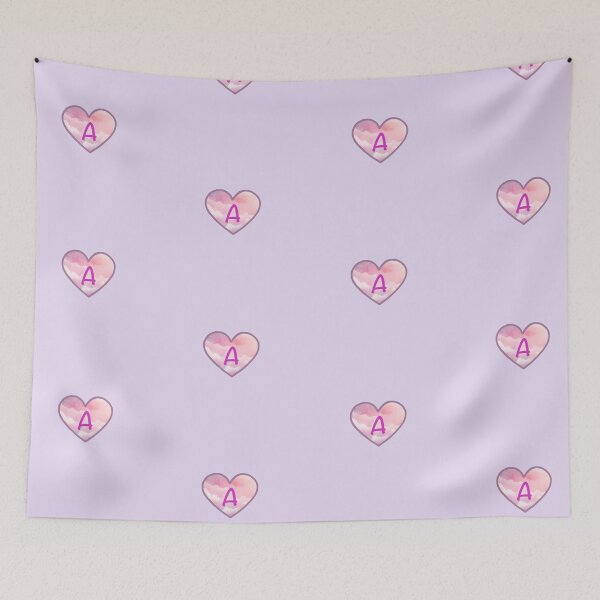 Item preview, Heart Pink Clouds “A” designed and sold by CEvansArt.