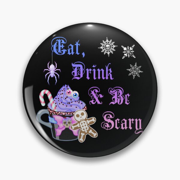 Item preview, Eat, Drink & Be Scary (Hexmas) (3) designed and sold by Miss Lunaria.