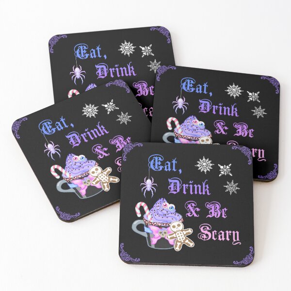 Item preview, Eat, Drink & Be Scary (Hexmas) (3) designed and sold by Miss Lunaria.