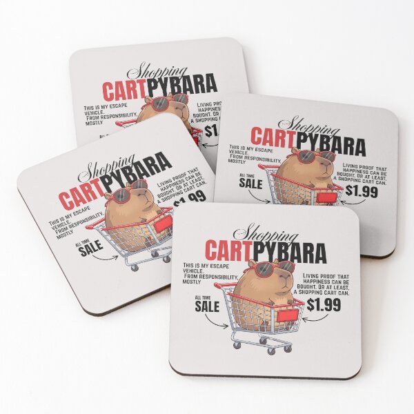 Item preview, Shopping Cartpybara designed and sold by The magic  Yellow bus.